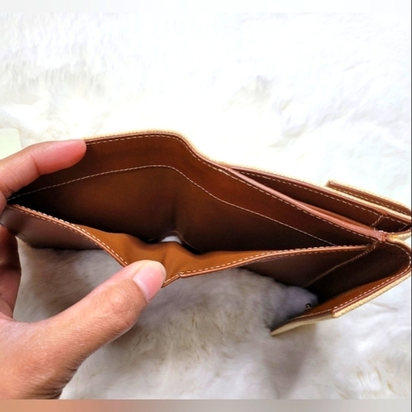 Céline Vintage Canvas & Leather Wallet with Box – Made in Italy - Picture 12 of 16